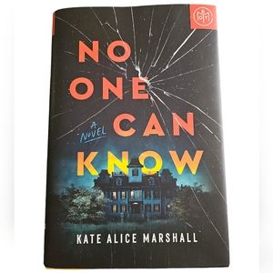No One Can Know By Kate Alice Marshall